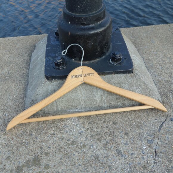 Vintage Joseph Levitt Wood Hanger - Picture 1 of 10